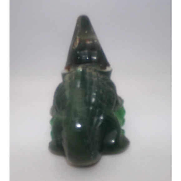 Vintage Nodder Bobber Ceramic Ashtray Dish Alligator Crocodile Jaw Japan 1950's - Picture 7 of 16